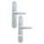 HOPPE Verona Langschild-Garnitur 1510/273P - F1 Aluminium Natur - WC/Bad