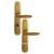 HOPPE Verona Langschild-Garnitur 1510/273P - F4 Aluminium Bronze - WC/Bad