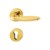 HOPPE Verona Rosetten-Garnitur - F71 Messing poliert - PZ
