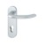 HOPPE Marseille Kurzschild-Garnitur - F1 Aluminium Natur - PZ
