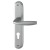 HOPPE New York Langschild-Garnitur 1810/273P - F1 Aluminium Natur - PZ
