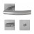 HOPPE Trondheim Rosetten-Garnitur E1430Z/848 + E848S-SK - WC/Bad