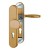 HOPPE Verona Schutzbeschlag ohne Zylinder-Abdeckung SK2 - F4 Aluminium Bronze - 72 mm