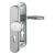 HOPPE Verona Schutzbeschlag ohne Zylinder-Abdeckung SK2 - F9 Aluminium Stahl - 72 mm
