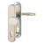 HOPPE Verona Schutzbeschlag ohne Zylinder-Abdeckung SK2 - F2 Aluminium Neusilber - - 92 mm