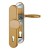 HOPPE Verona Schutzbeschlag ohne Zylinder-Abdeckung SK2 - F4 Aluminium Bronze -  92 mm
