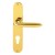 HOPPE Verona Langschild-Garnitur - F71 Messing poliert - PZ